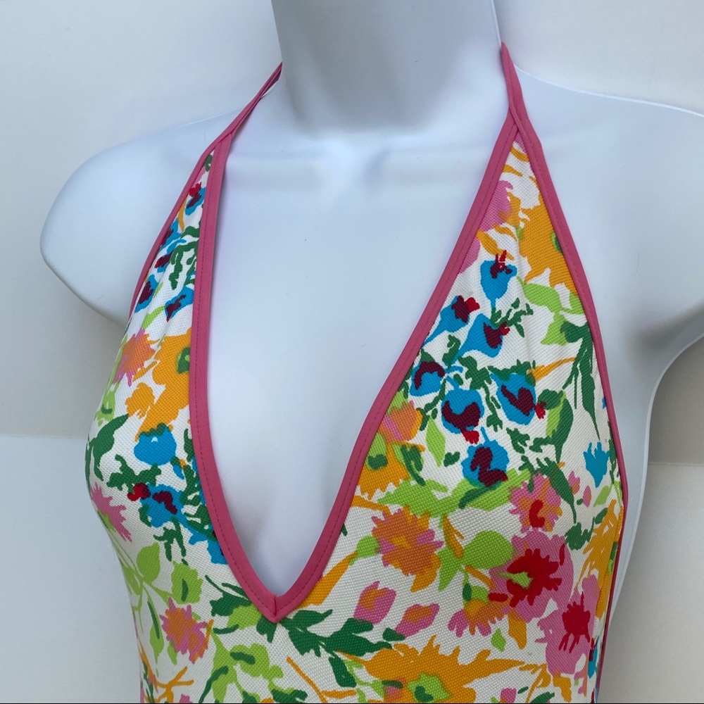 One Piece Deep V neck backless Swimsuit Small - Picture 11 of 15